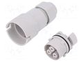Connector: AC supply; screw terminal; female; 16A; 250V; ways: 3 AAG STUCCHI 3702/V