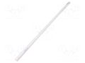 Rod; Ø: 15mm; L: 500mm; natural; extruded; Length tolerance: 0; +1mm MITSUBISHI CHEMICAL ADV. MATERIALS 20011292N015050000