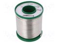 Tin; lead free; Sn99,3Cu0,7; 3mm; 1kg; reel; Flux: flux free; 227°C CYNEL SN99C-3/1SOLID