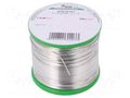 Tin; lead free; Sn99,3Cu0,7; 0.8mm; 500g; reel; 227°C; 3%; Flux: SW32 CYNEL SN99C-0.8/0.5