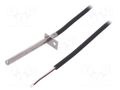 Sensor: temperature; Pt1000; 1000Ω; cl.B; Body dim: Ø6x73mm TEWA TEMPERATURE SENSORS TT4PT1000BT105OM55