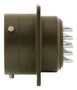 MIL SPEC CIR CONN, RCPT, 12-10, SOLDER MS3112E12-10P