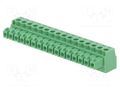 Pluggable terminal block; 3.81mm; ways: 16; straight; plug; female PHOENIX CONTACT MC1.5/16-ST-3.81