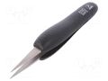 Tweezers; Blade tip shape: sharp; Tweezers len: 120mm; ESD IDEAL-TEK IDL-00.SA.DN.6