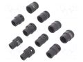 Wrench-set; 6-angles,socket spanner,impact; Mounting: 1/2" YATO YT-1025