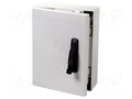 Enclosure: wall mounting; X: 300mm; Y: 400mm; Z: 150mm; ARCA; grey FIBOX ARCA403015S
