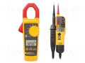 Meter: multifunction; Øcable: 30mm; LCD; 3,5 digit; True RMS; IP30 FLUKE FLK-325/T130