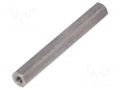 Screwed spacer sleeve; 40mm; Int.thread: M2,5; hexagonal DREMEC TFF-M2.5X40/DR142
