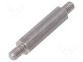 Screwed spacer sleeve; 30mm; Ext.thread: M5; hexagonal DREMEC TMM-M5X30/DR448
