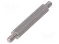 Screwed spacer sleeve; 40mm; Ext.thread: M5; hexagonal DREMEC TMM-M5X40/DR448