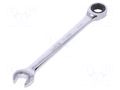 Wrench; combination spanner,with ratchet; 12mm YATO YT-0193