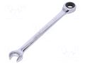 Wrench: combination spanner; rattle; 10mm; Chrom-vanadium steel YATO YT-0191