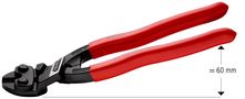 KNIPEX 71 21 200 CoBolt® Compact Bolt Cutter plastic coated black atramentized 200 mm 71 21 200 4003773066866