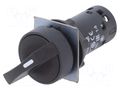 Switch: rotary; 22mm; Stabl.pos: 2; NC + NO; black; none; IP65; Pos: 2 SCHNEIDER ELECTRIC XB7ND25