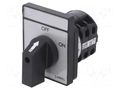 Switch: cam switch; Stabl.pos: 2; 16A; OFF-ON; for building in LUMEL PKT3-C60L3XXOFA000