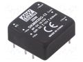 Converter: DC/DC; 20W; Uin: 18÷75VDC; Uout: 12VDC; Uout2: -12VDC MEAN WELL DKMW20G-12