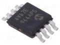 IC: operational amplifier; 1MHz; Ch: 2; MSOP8; 1.8÷5.5VDC; tube MICROCHIP TECHNOLOGY MCP6V67-E/MS