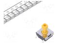 Microswitch TACT; SPST-NO; Pos: 2; 0.05A/24VDC; SMT; none; 1.47N OMRON Electronic Components B3FS-1052P