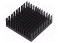 Heatsink: extruded; grilled; BGA; black; L: 42.5mm; W: 42.5mm Advanced Thermal Solutions ATS-55425K-C1-R0