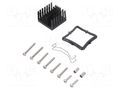 Heatsink: extruded; grilled; black; L: 31mm; W: 31mm; H: 19.5mm Advanced Thermal Solutions ATS-61310R-C1-R0