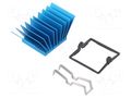 Heatsink: extruded; grilled; BGA; blue; L: 25mm; W: 25mm; H: 17.5mm Advanced Thermal Solutions ATS-X50250P-C1-R0