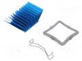 Heatsink: extruded; grilled; BGA; blue; L: 32.5mm; W: 32.5mm; 2.7°C/W Advanced Thermal Solutions ATS-50325P-C1-R0