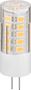 LED Compact Lamp, 3.5 W, transparent - base G4, warm white, not dimmable 71438