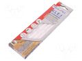 Hot melt glue; Ø: 11mm; white; L: 200mm; Bonding: 15÷20s; 5pcs. MEGATEC MEG-BN1021C-UN-BIA