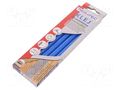 Hot melt glue; Ø: 11mm; blue; L: 200mm; Bonding: 15÷20s; 5pcs. MEGATEC MEG-BN1021C-UN-NIE