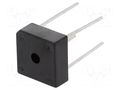 Bridge rectifier: single-phase; Urmax: 200V; If: 8A; Ifsm: 175A DC COMPONENTS GBPC802-DC