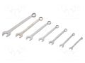 Wrench-set; bent,combination spanner; 7pcs. BAHCO SA.1952M/7T