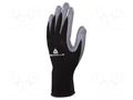 Protective gloves; Size: 10; grey-black; nitryl,polyester DELTA PLUS DEL-VE712GR10