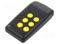 Module: RF; AM transmitter; OOK; 433.92MHz; 12VDC; 75x40x16mm; 7mA AUREL TX-6M-HCS
