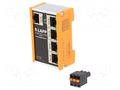 Switch Ethernet; unmanaged; Number of ports: 5; 18÷30VDC; RJ45 LAPP 21700144