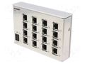 Switch Ethernet; unmanaged; Number of ports: 16; 24VDC; RJ45; IP20 Beckhoff Automation CU2016