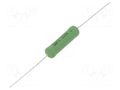 Resistor: wire-wound; THT; 100Ω; 8W; ±5%; Ø0.8x38mm; Ø8.5x30mm ROYALOHM KNP08WS-100R