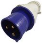 PLUG, FREE, 230V, 32A, 2P+E WAY 230306