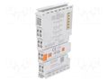 Industrial module: digital input; -25÷60°C; IP20; 24VDC; IN: 8 Beckhoff Automation EL1008