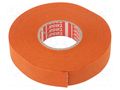 Tape: textile; W: 19mm; L: 25m; Thk: 0.26mm; Automotive; acrylic; 40% TESA TESA-51036-19/25OR