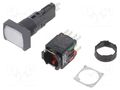 Switch: push-button; 16mm; Stabl.pos: 1; NC + NO; white; LED; Pos: 2 SCHNEIDER ELECTRIC XB6DW1B5B