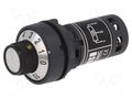 Potentiometer; 22mm; CM22; -25÷70°C; Ø22.5mm; IP65; 10kΩ COBI ELECTRONIC CM22-R10K