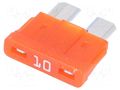 Fuse: fuse; 10A; 12VDC; automotive; 19mm; SMART GLOW LITTELFUSE 0ATO010.HXGLO