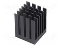 Heatsink: extruded; grilled; BGA; black; L: 19mm; W: 19mm; H: 24.5mm Advanced Thermal Solutions ATS-55190W-C1-R0