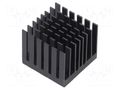 Heatsink: extruded; grilled; BGA; black; L: 30mm; W: 30mm; H: 24.5mm Advanced Thermal Solutions ATS-55300W-C1-R0