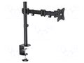 Holder; 8kg; 13÷27"; Arm len: 428mm; Standard: 75x75mm,100x100mm LOGILINK BP0021