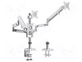 Holder; 7kg; 17÷27"; Arm len: 748mm; Standard: 75x75mm,100x100mm LOGILINK BP0090