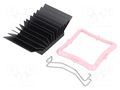 Heatsink: extruded; grilled; BGA; black; L: 30mm; W: 30mm; H: 14.5mm Advanced Thermal Solutions ATS-51300K-C1-R0