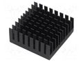 Heatsink: extruded; grilled; BGA; black; L: 35mm; W: 35mm; H: 14.5mm Advanced Thermal Solutions ATS-55350K-C1-R0