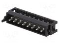 Connector: Micro-MaTch; plug; male; PIN: 16; IDC; for ribbon cable TE Connectivity 1-2178712-6/C
