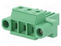 Connector: pluggable terminal block; plug; female; 20A; 300V; 1x3 PHOENIX CONTACT PC4/3STF7.62